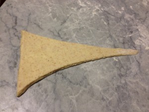 tiratura del triangolo